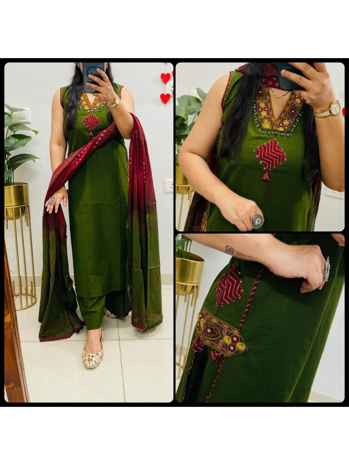 Dhabu Cotton Salwar Suit