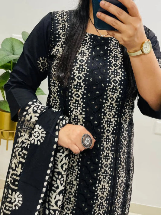 Batik Print suit