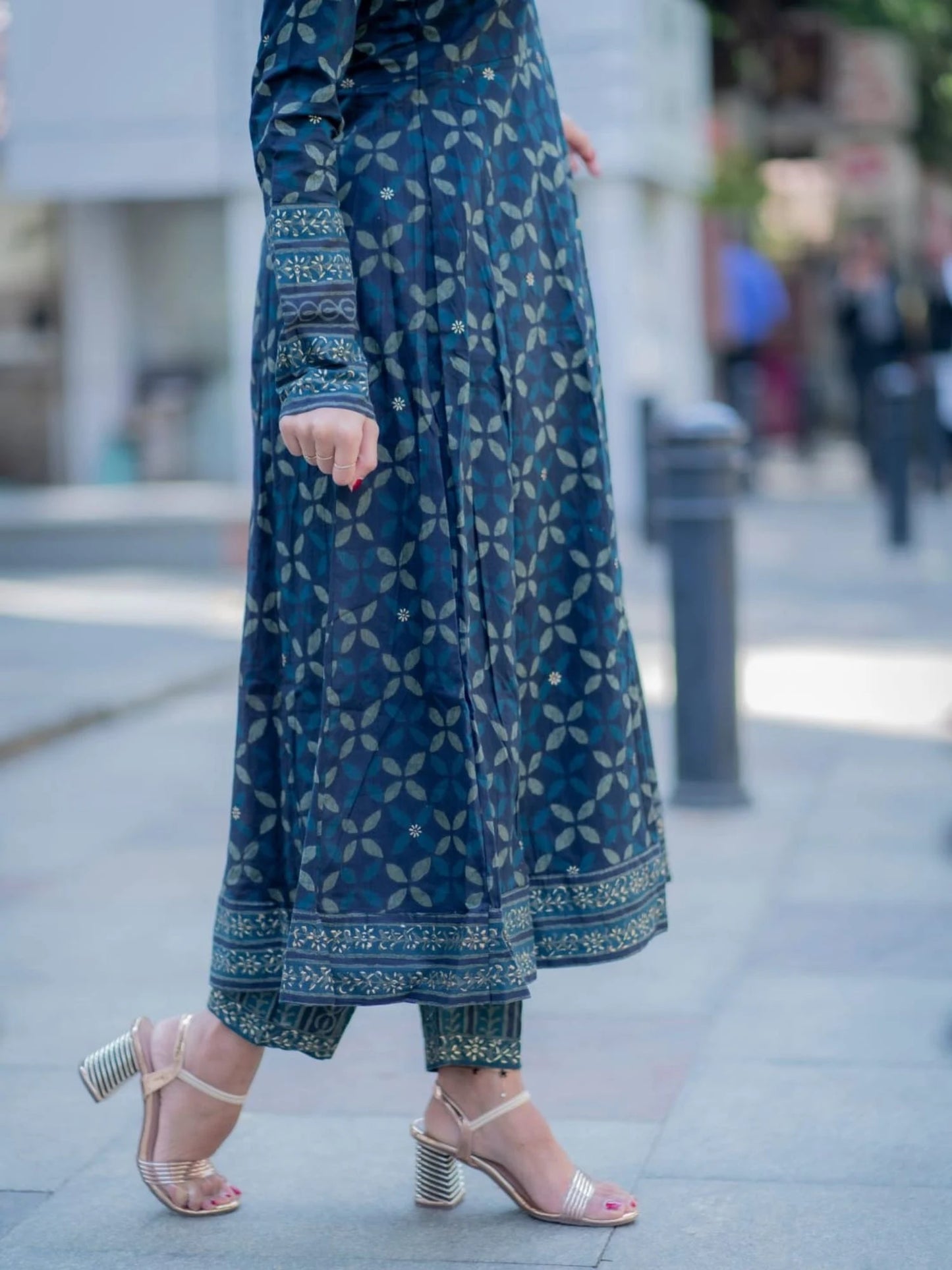 Anarkali Style Co-ord Set
