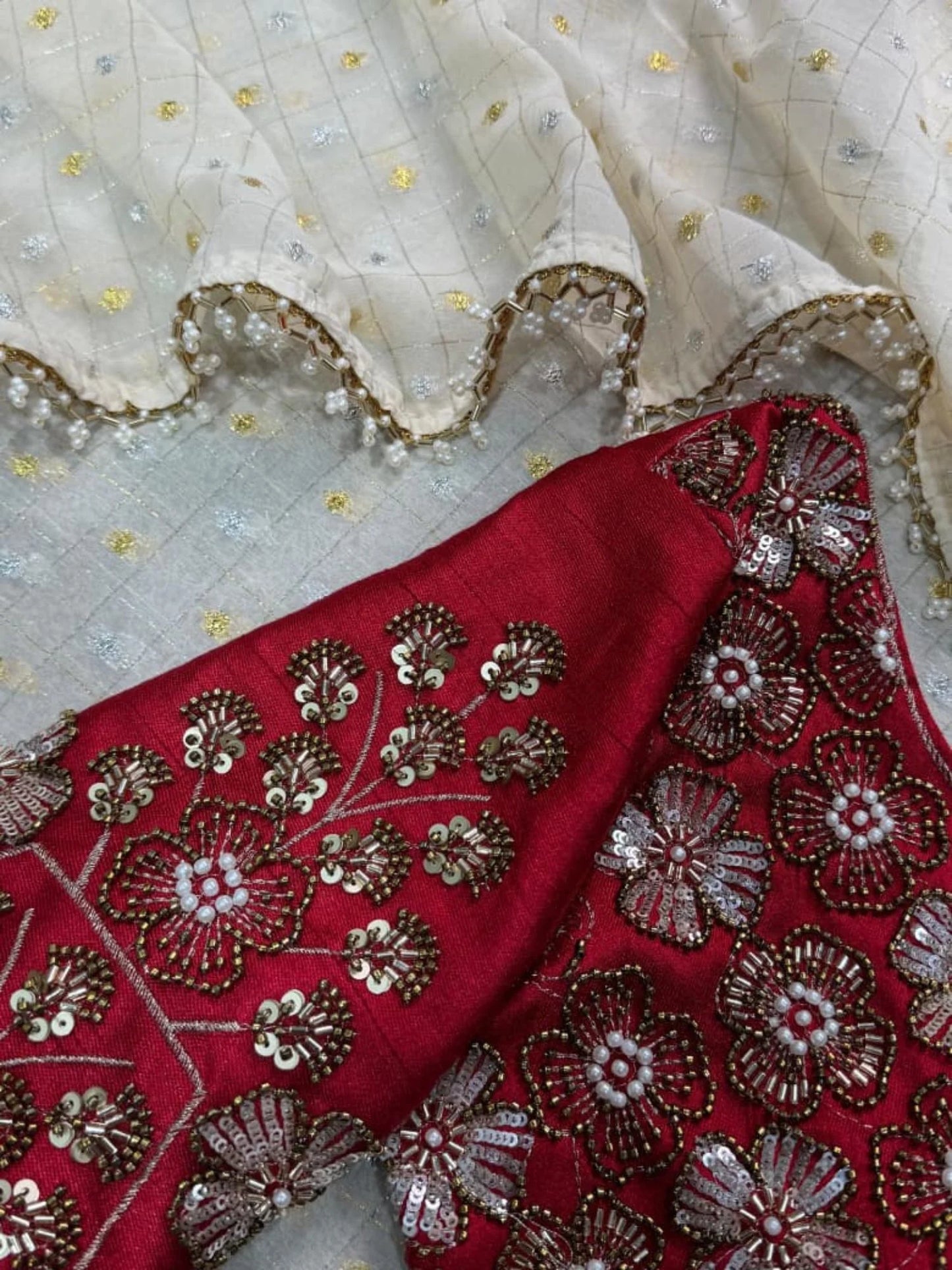 Crunchy Georgette Saree