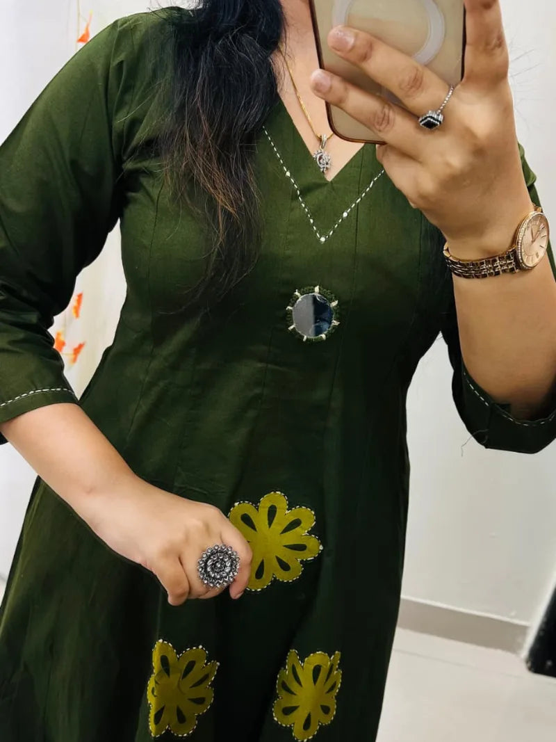 Designer Kurti Palazzo Set