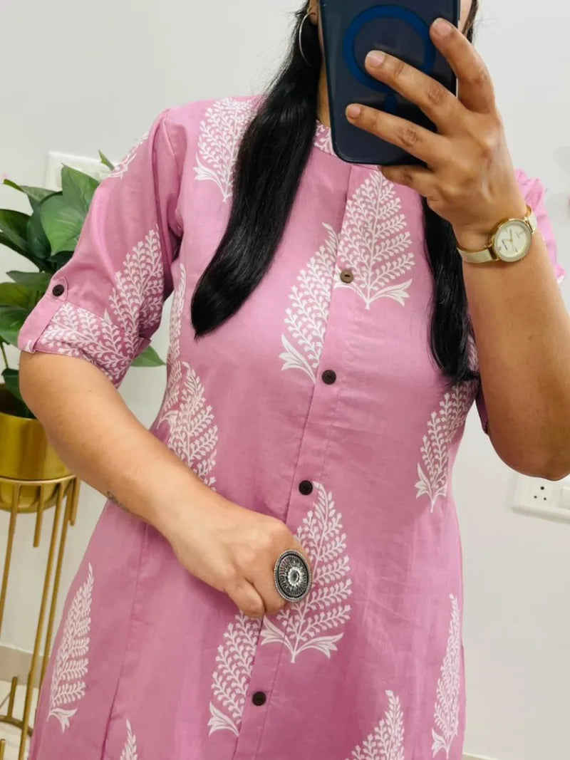 Jaipuri Print Cotton Co-ord Set