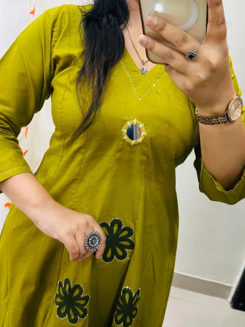 Designer Kurti Palazzo Set
