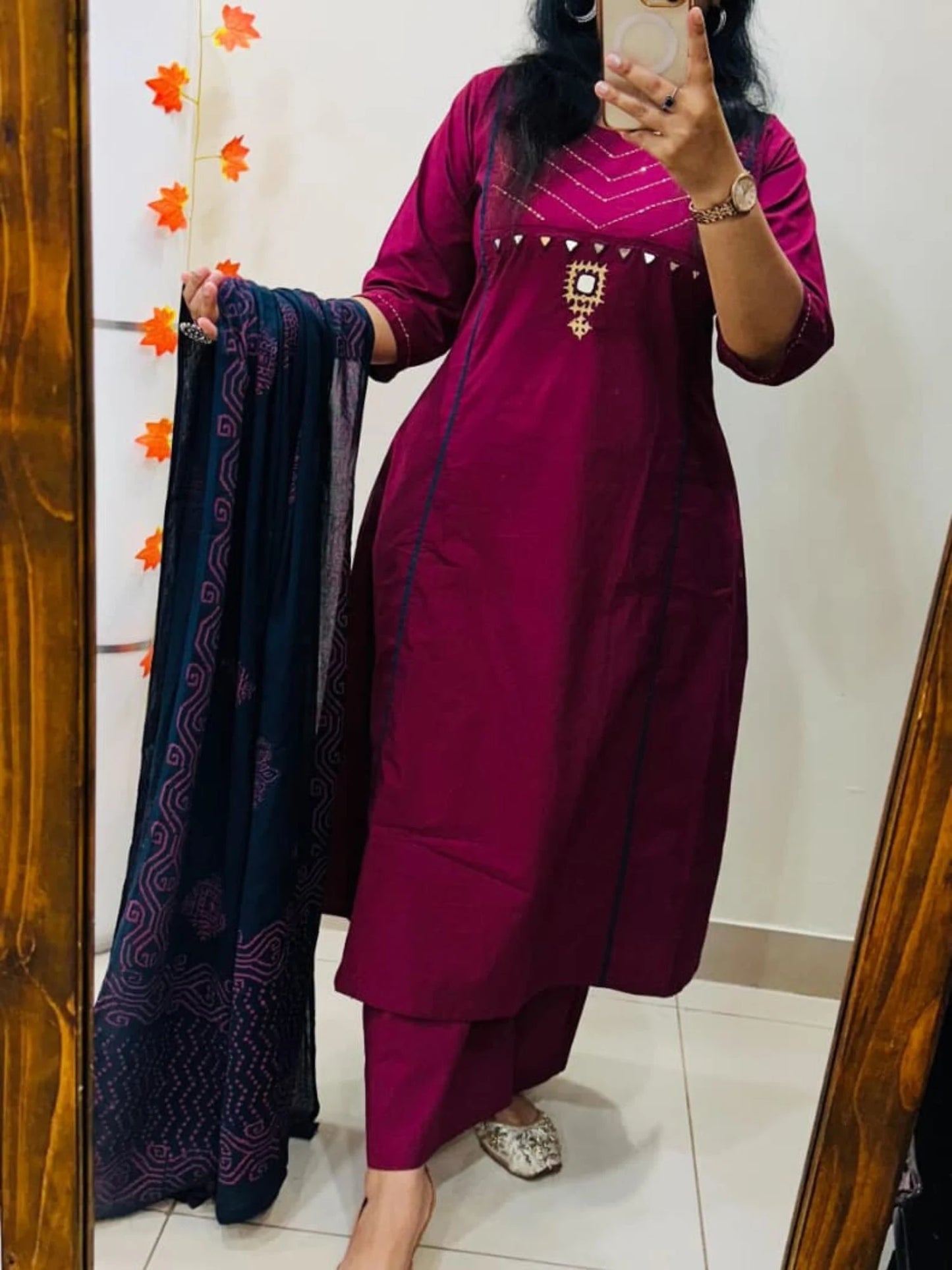 Premium Dhabu Cotton Suit