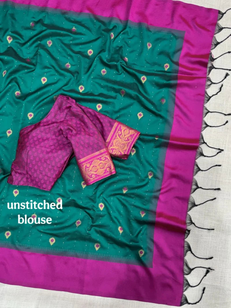 Viscose Silk Saree