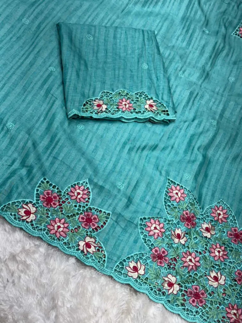 Tusser Cotton Saree