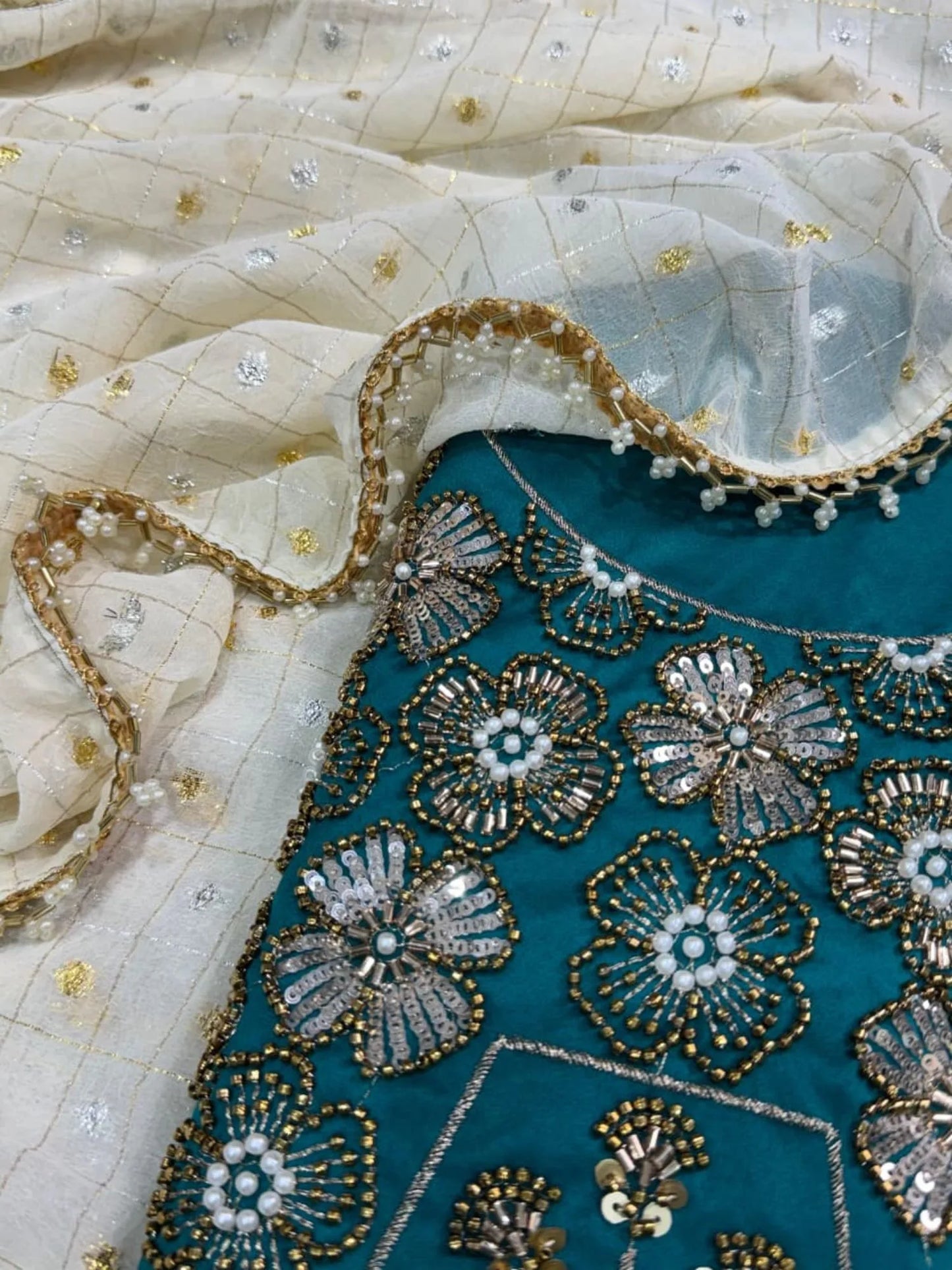 Crunchy Georgette Saree