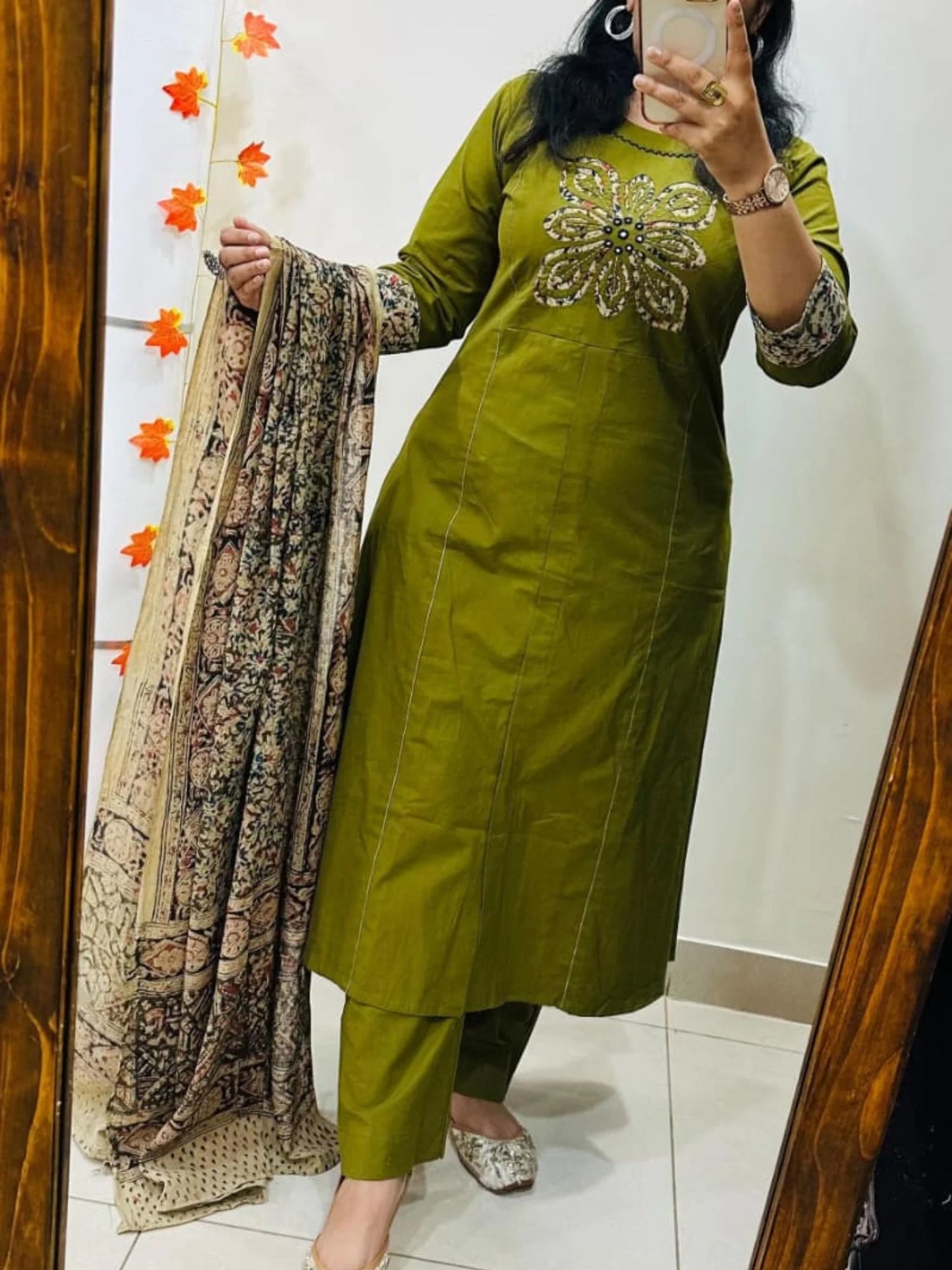 Kalamkari Cotton Suit