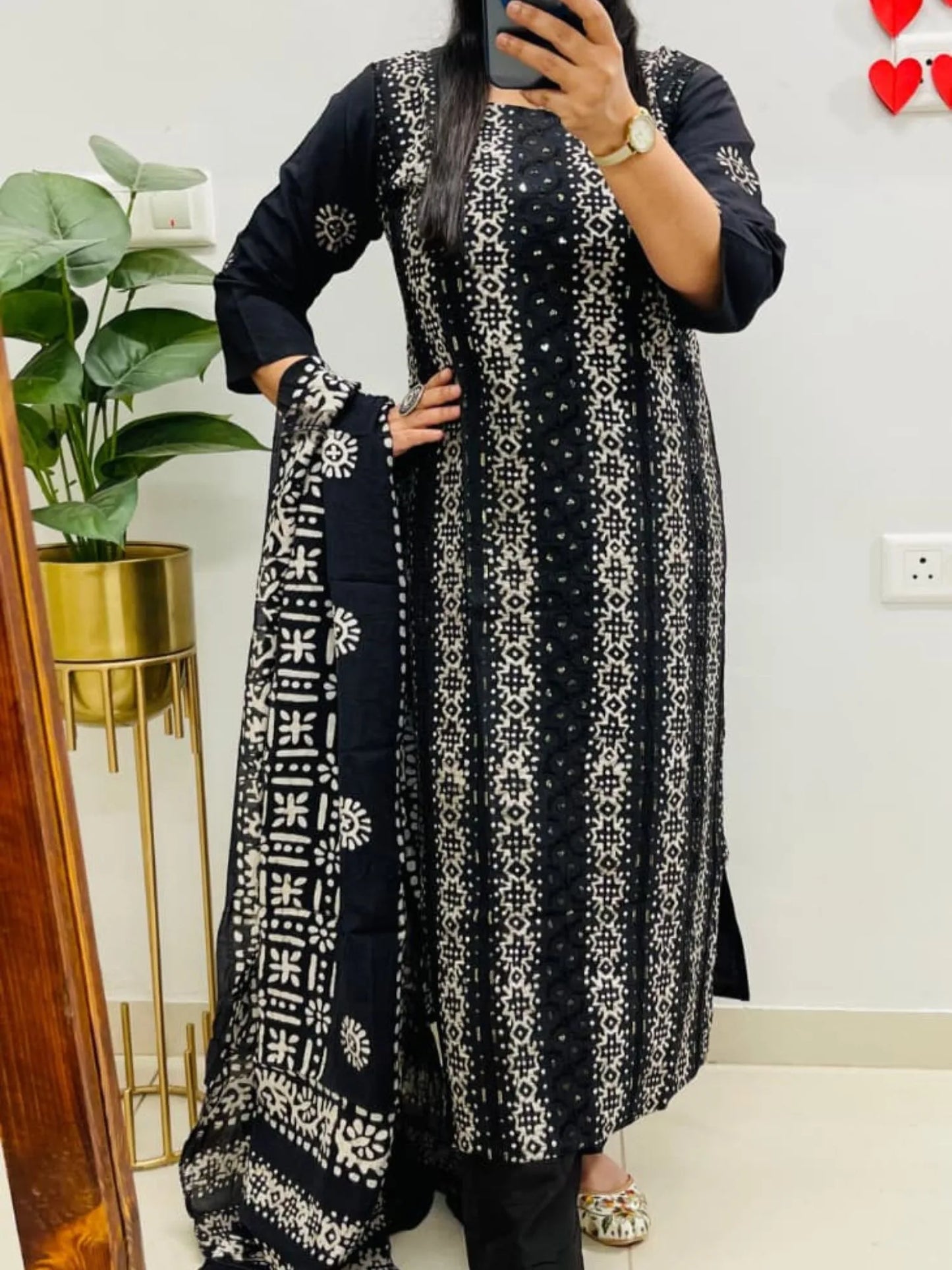 Batik Print suit