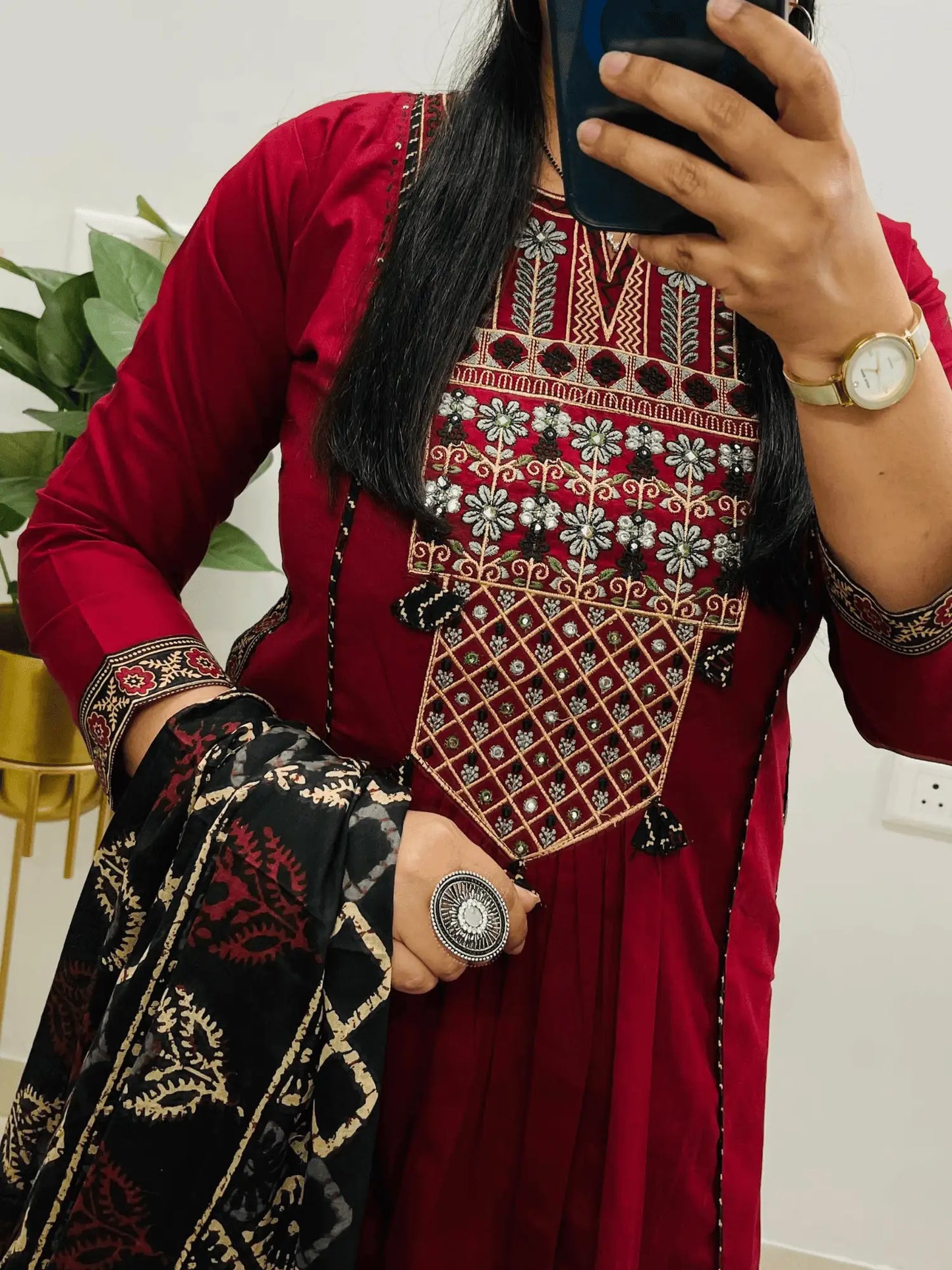 Heavy Embroidery Suit
