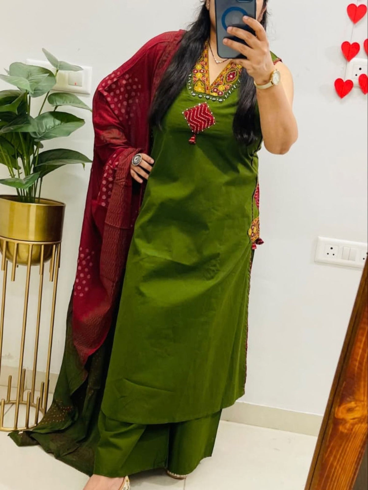 Dhabu Cotton Salwar Suit