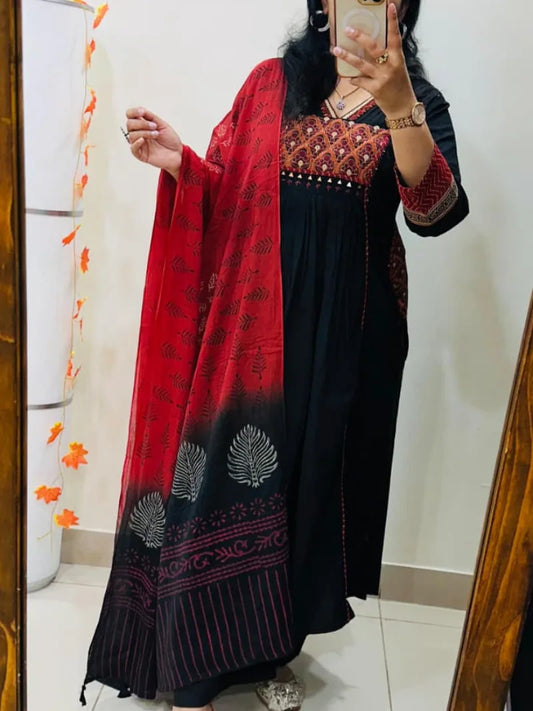 Premium Heavy Rich Pure Cotton Suit