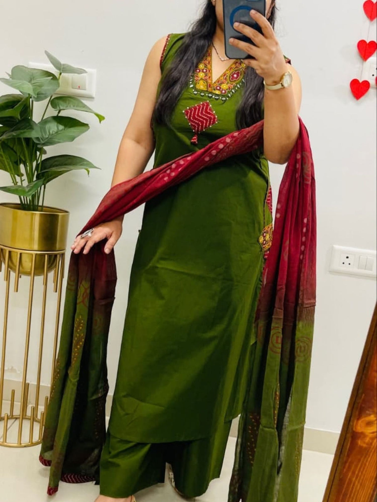 Dhabu Cotton Salwar Suit
