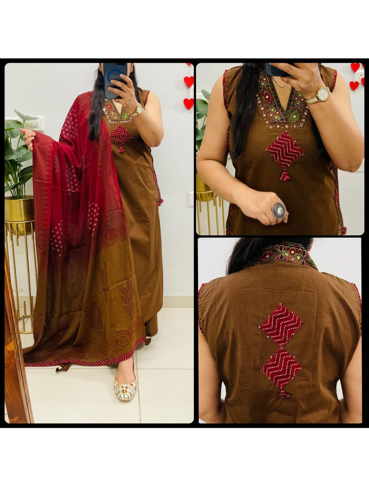 Dhabu Cotton Salwar Suit