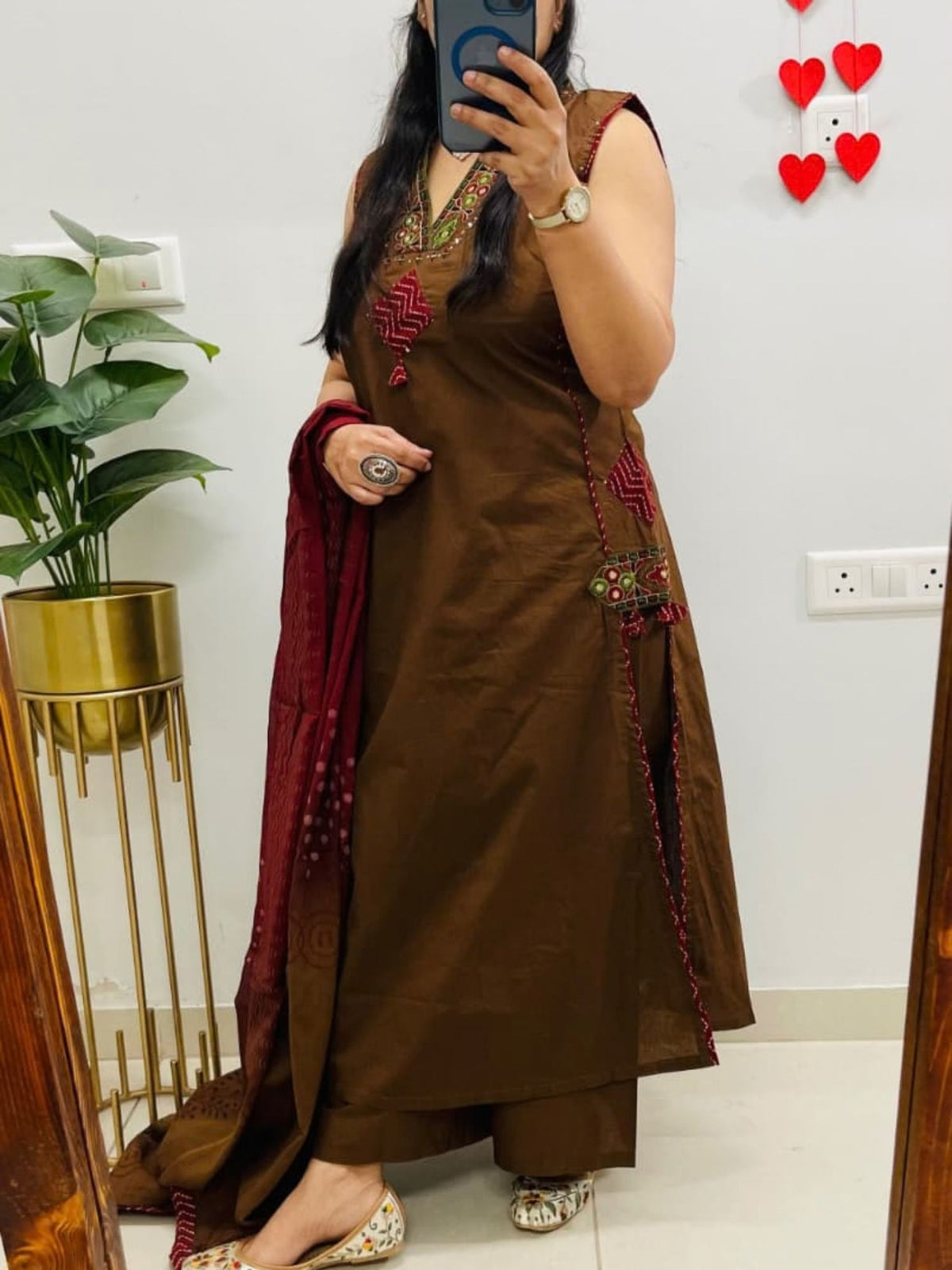 Dhabu Cotton Salwar Suit
