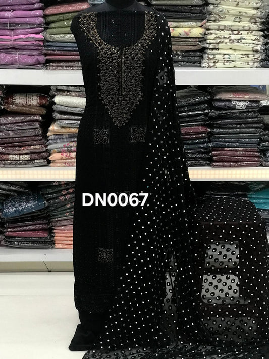 Georgette Chikankari Material