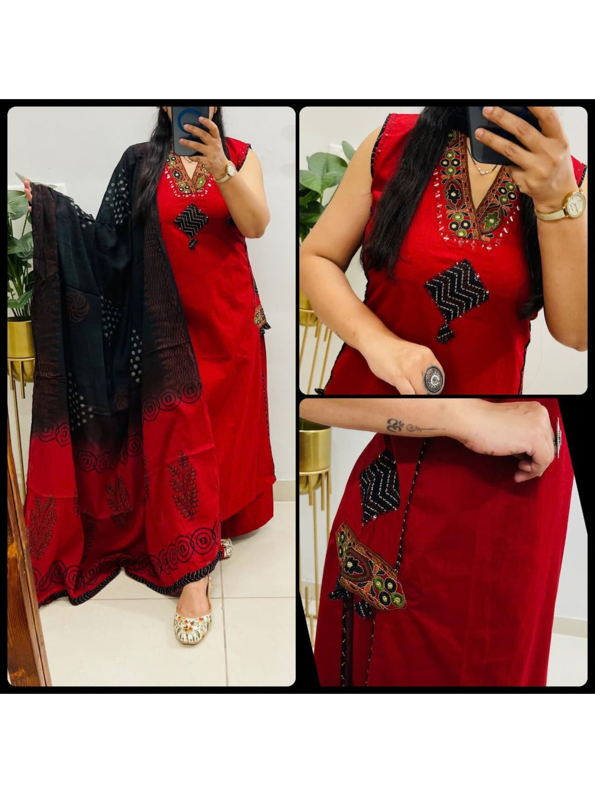 Dhabu Cotton Salwar Suit