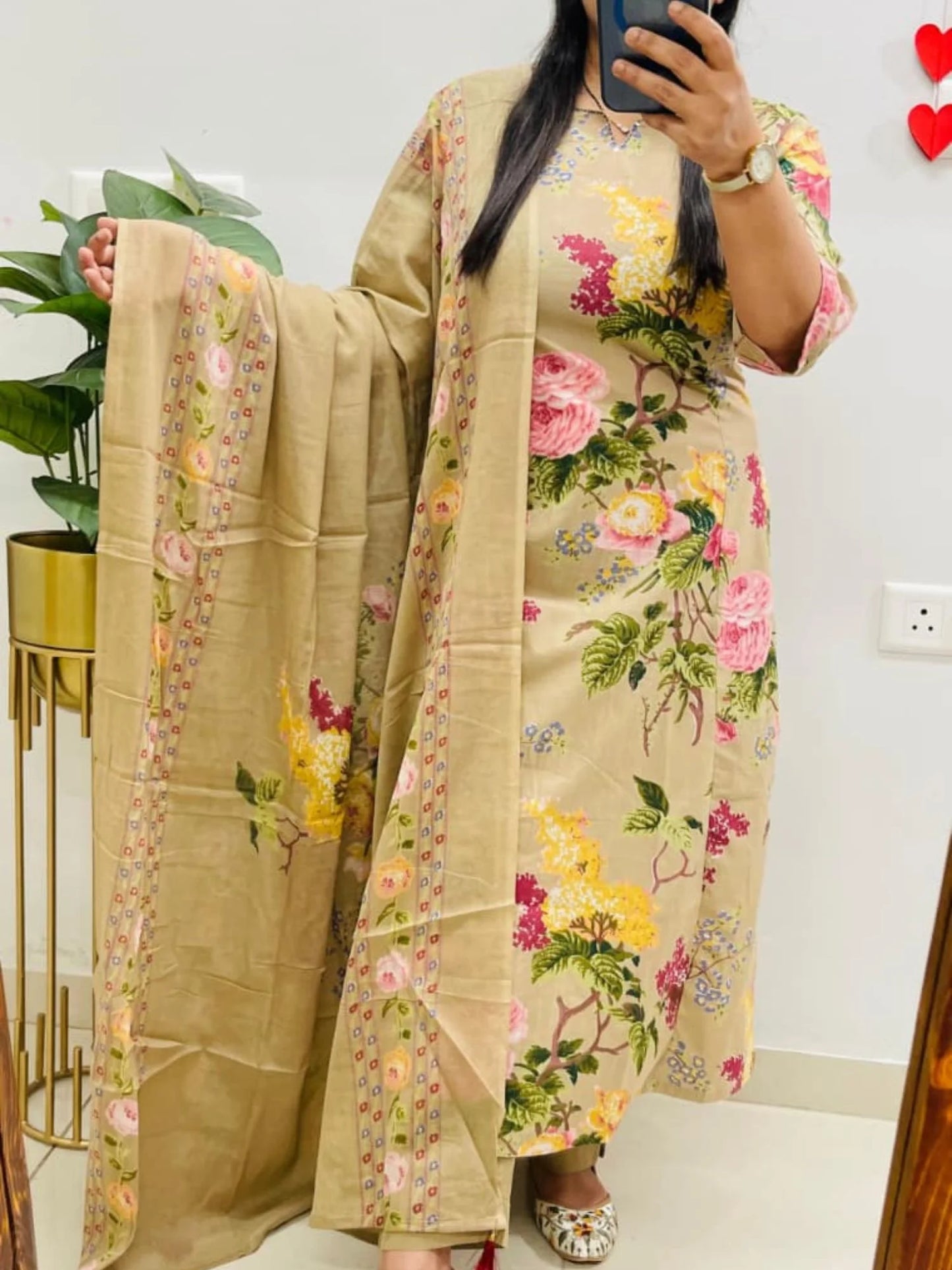 Floral Salwar Suit