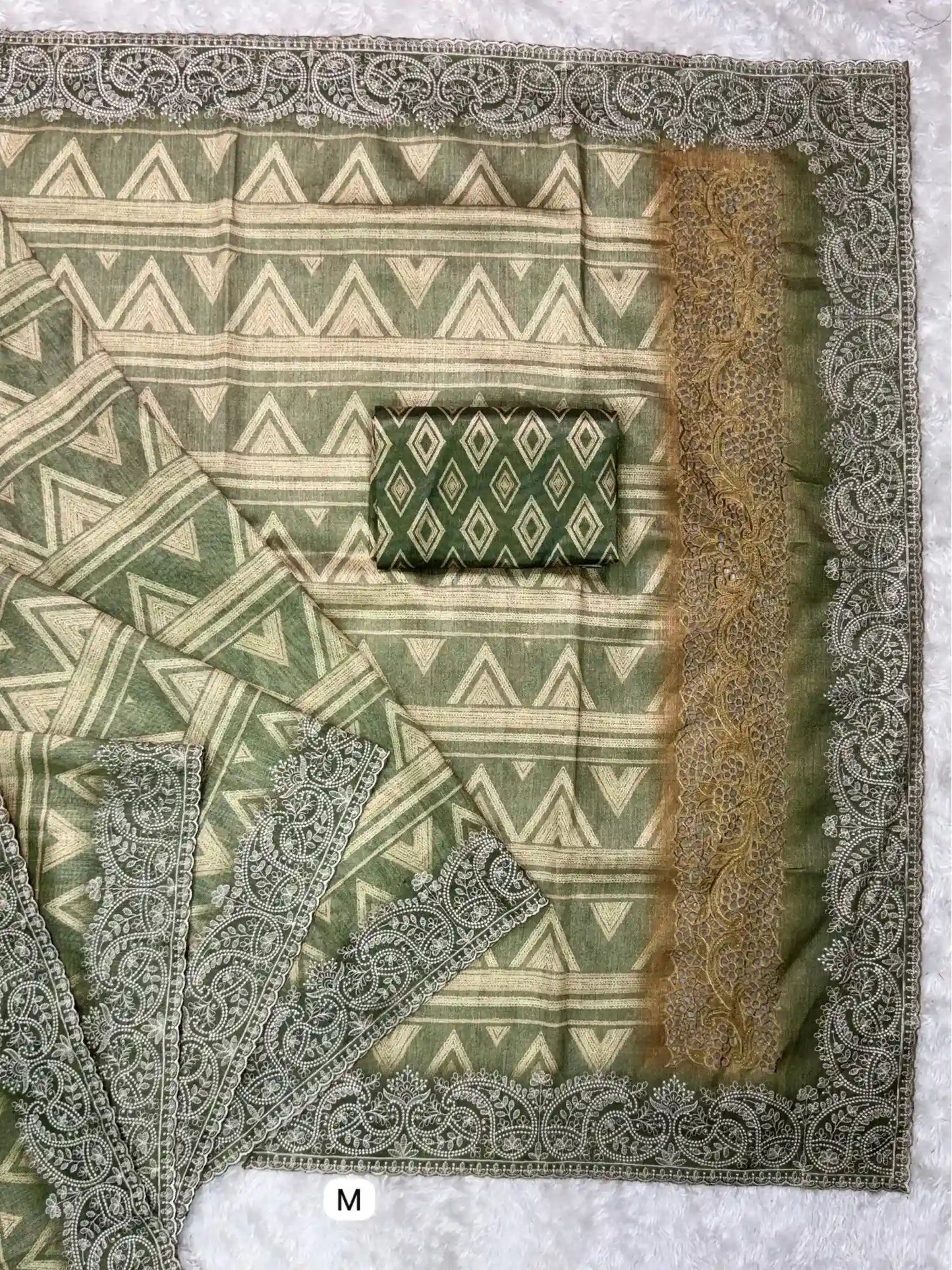 Madhuban Tusser Linen Cotton Sarees