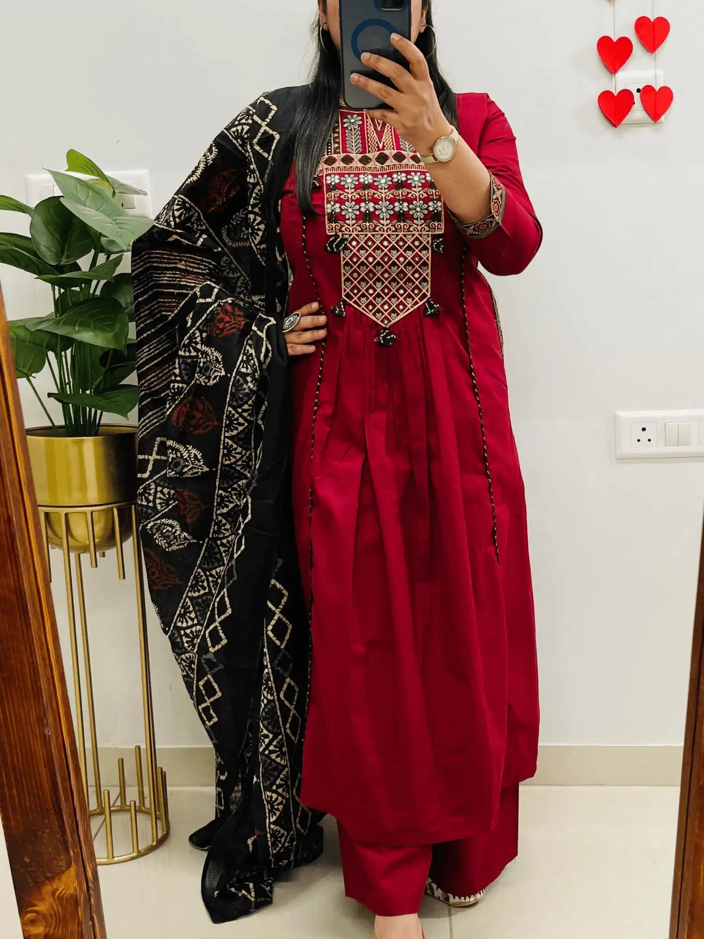 Heavy Embroidery Suit