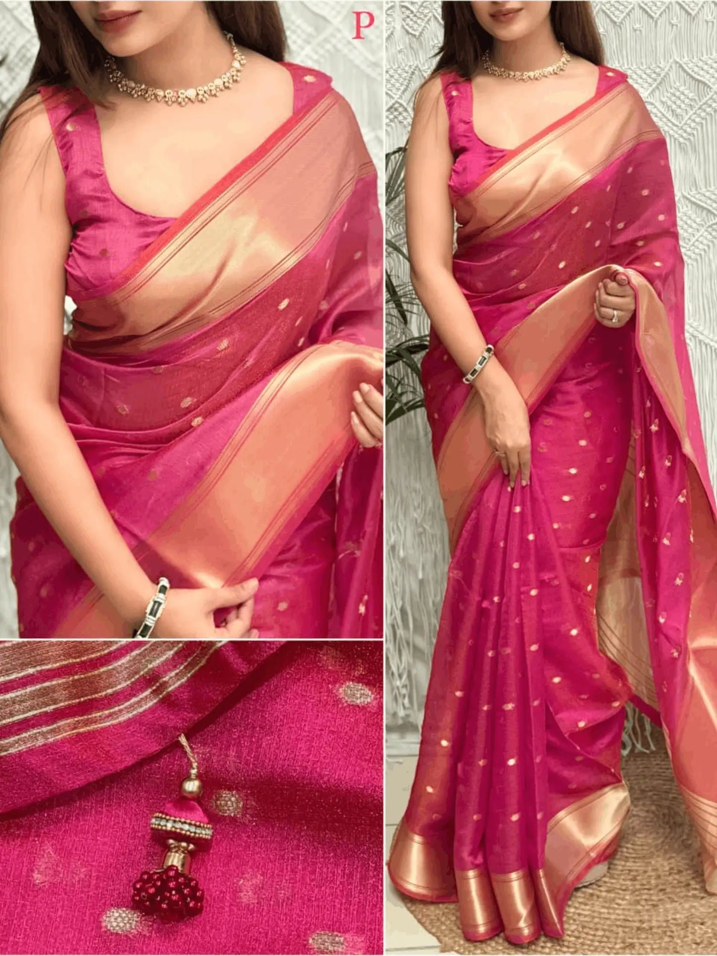 Surili Banarasi Organza Saree