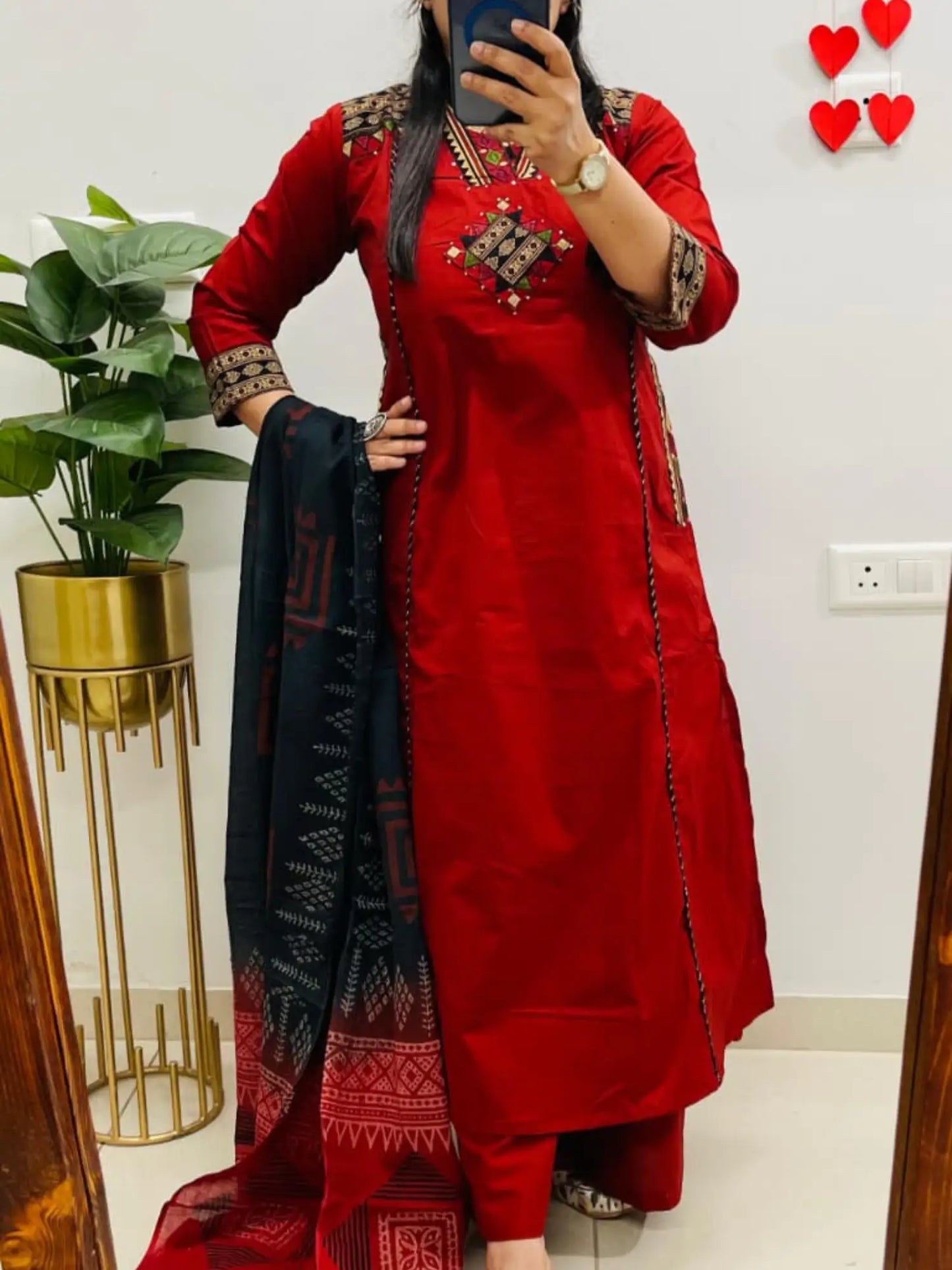 Heavy Embroidery Suit