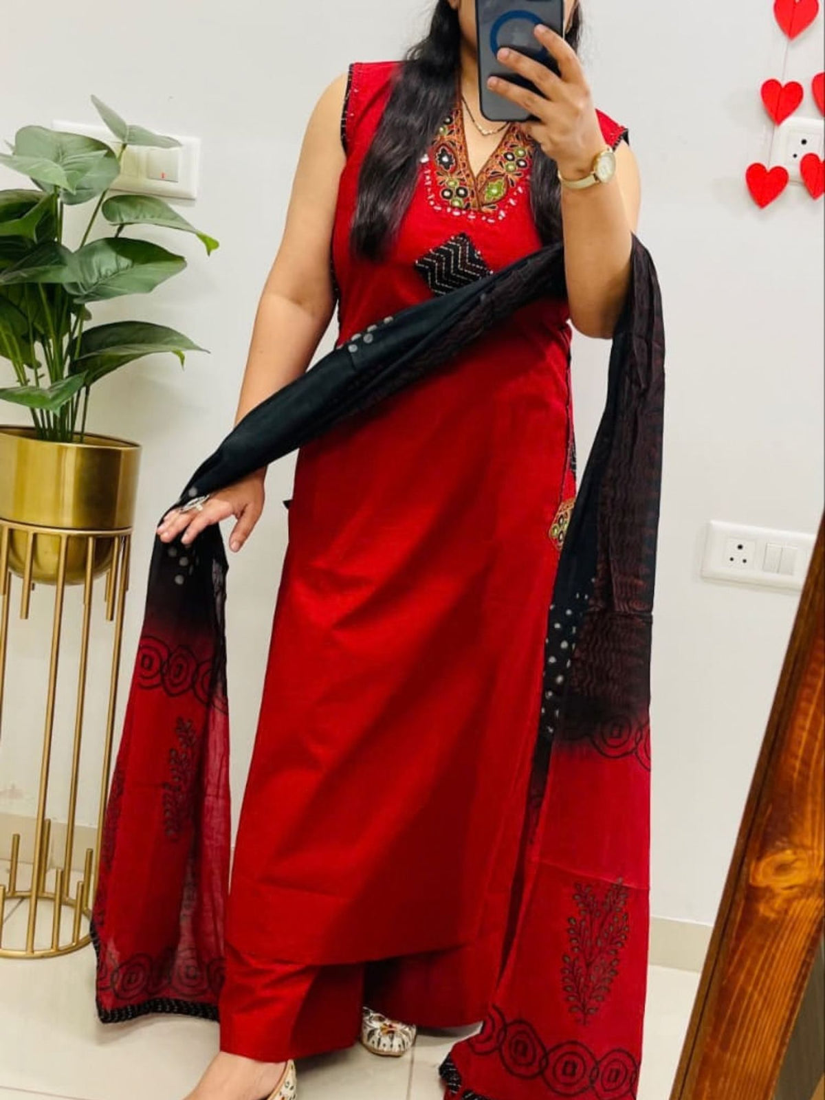 Dhabu Cotton Salwar Suit