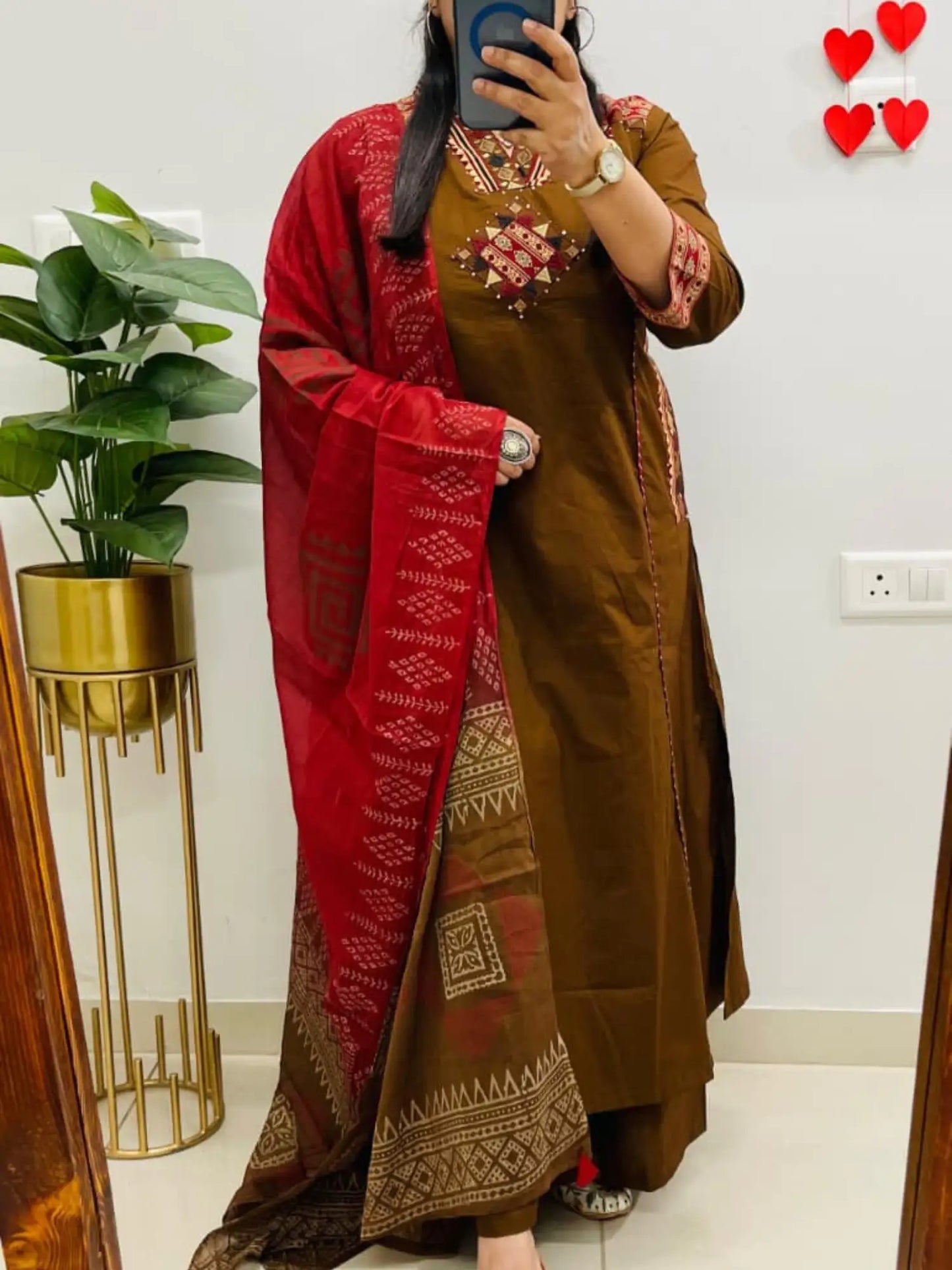 Heavy Embroidery Suit