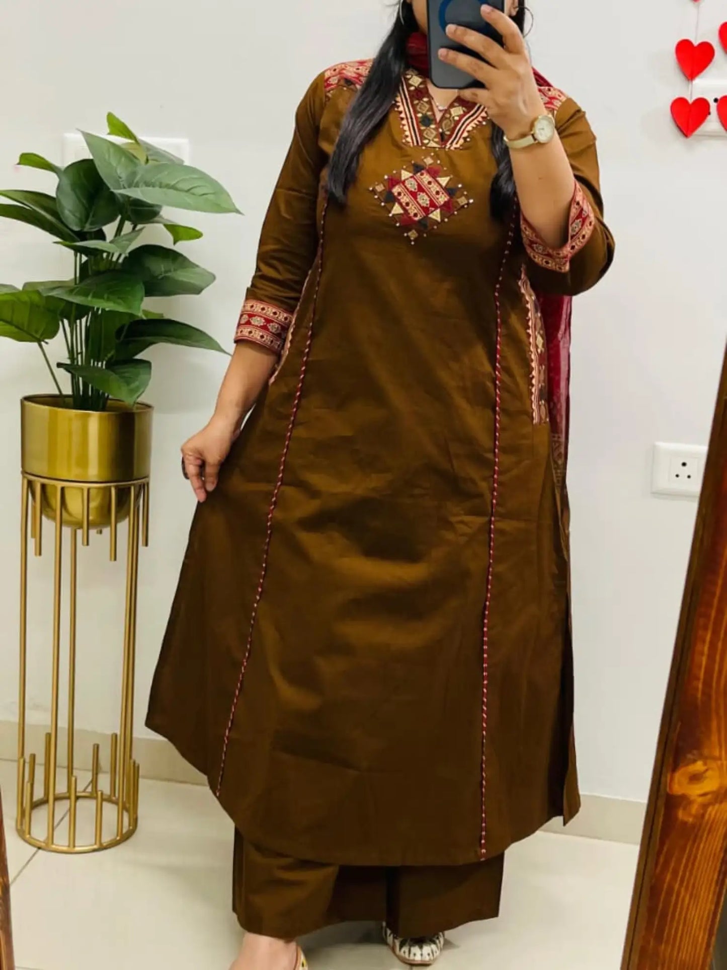 Heavy Embroidery Suit