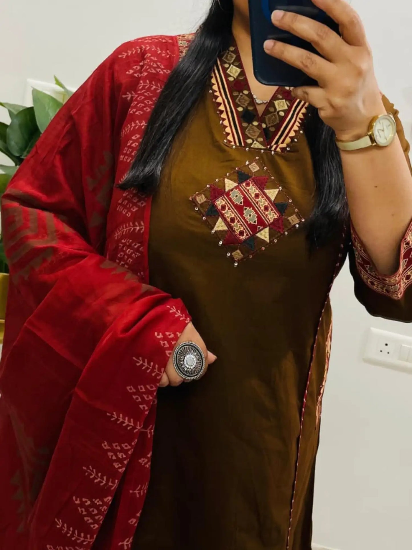 Heavy Embroidery Suit