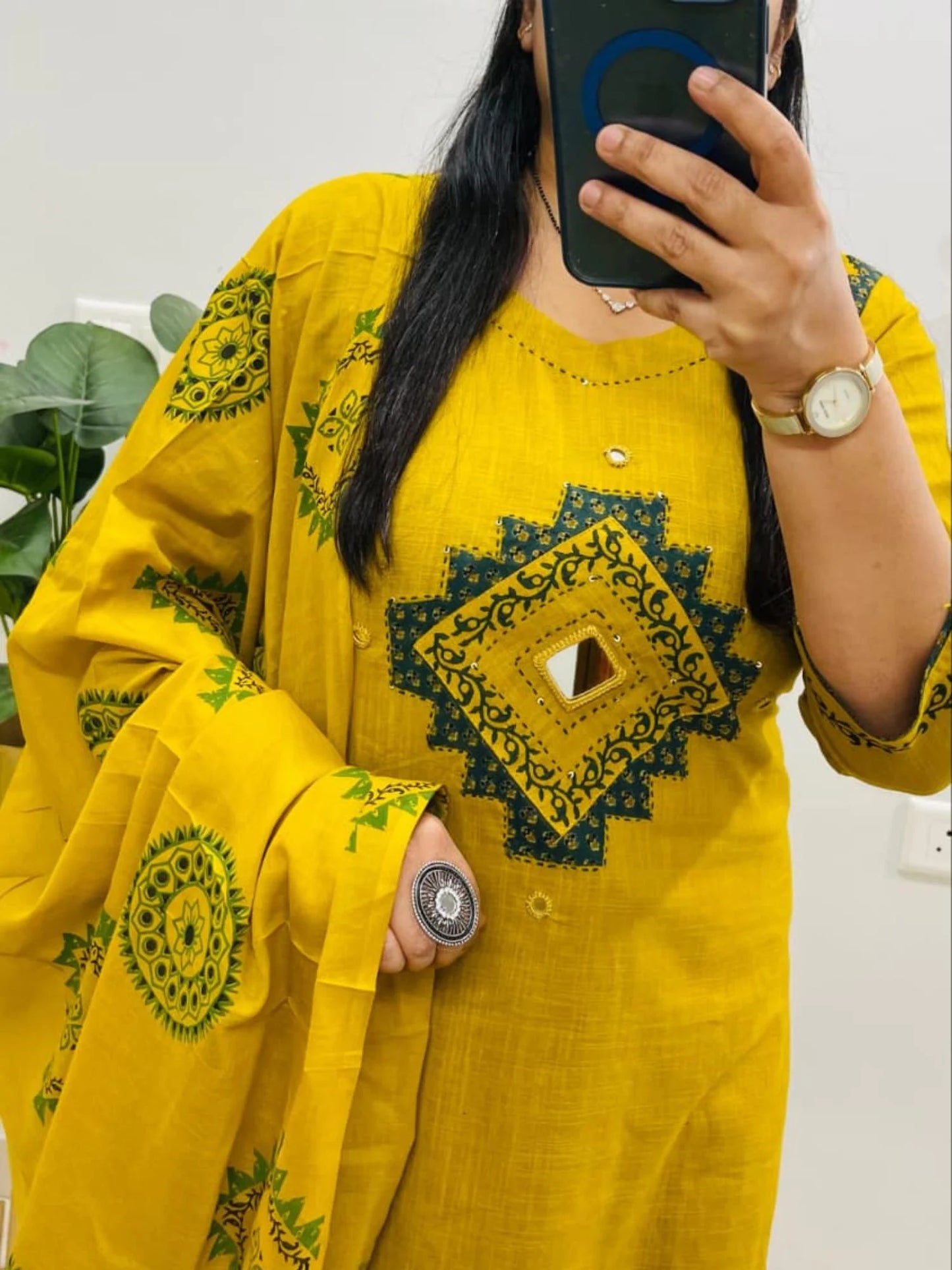 Premium Slub Cotton Suit