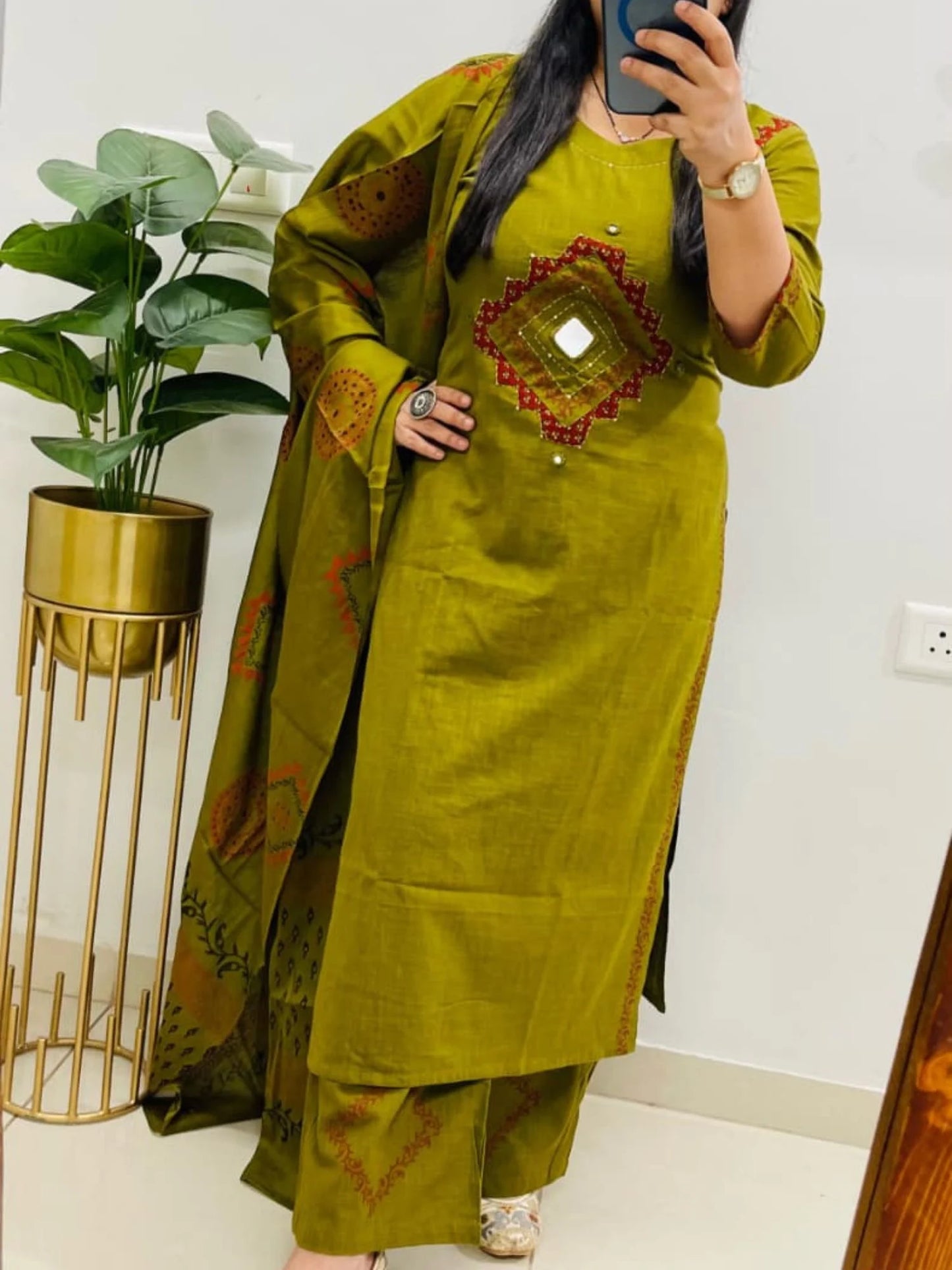 Premium Slub Cotton Suit