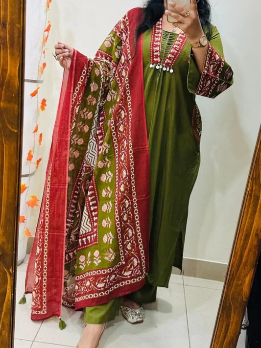 Pure cotton salwar suit