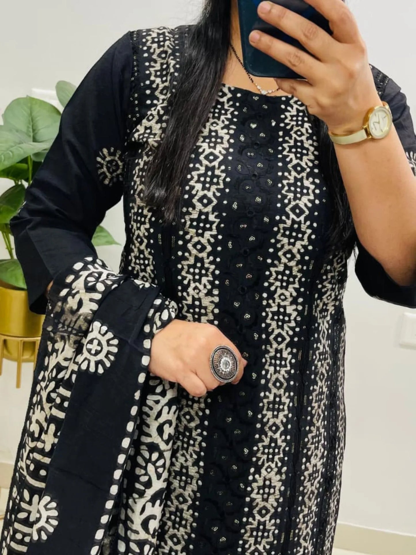 Batik Print suit