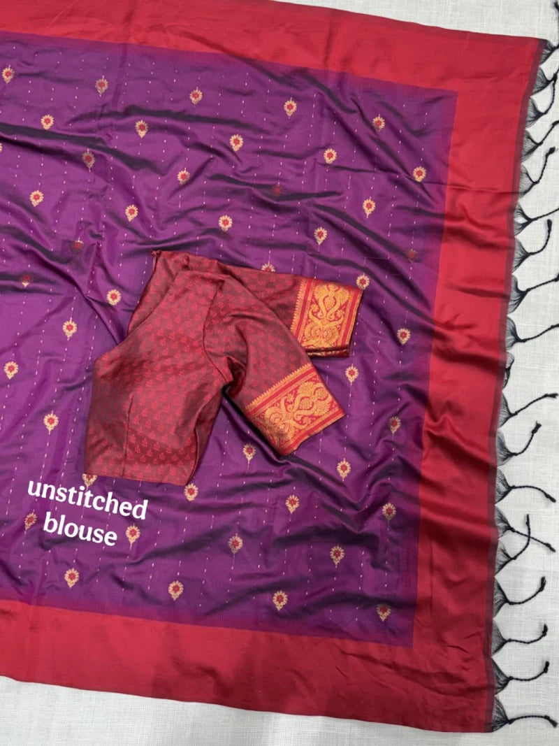 Viscose Silk Saree