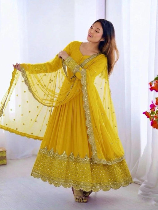 Anarkali Two Piece Set
