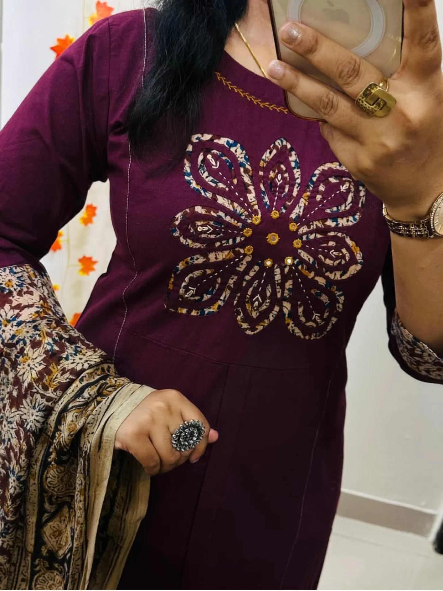 Kalamkari Cotton Suit