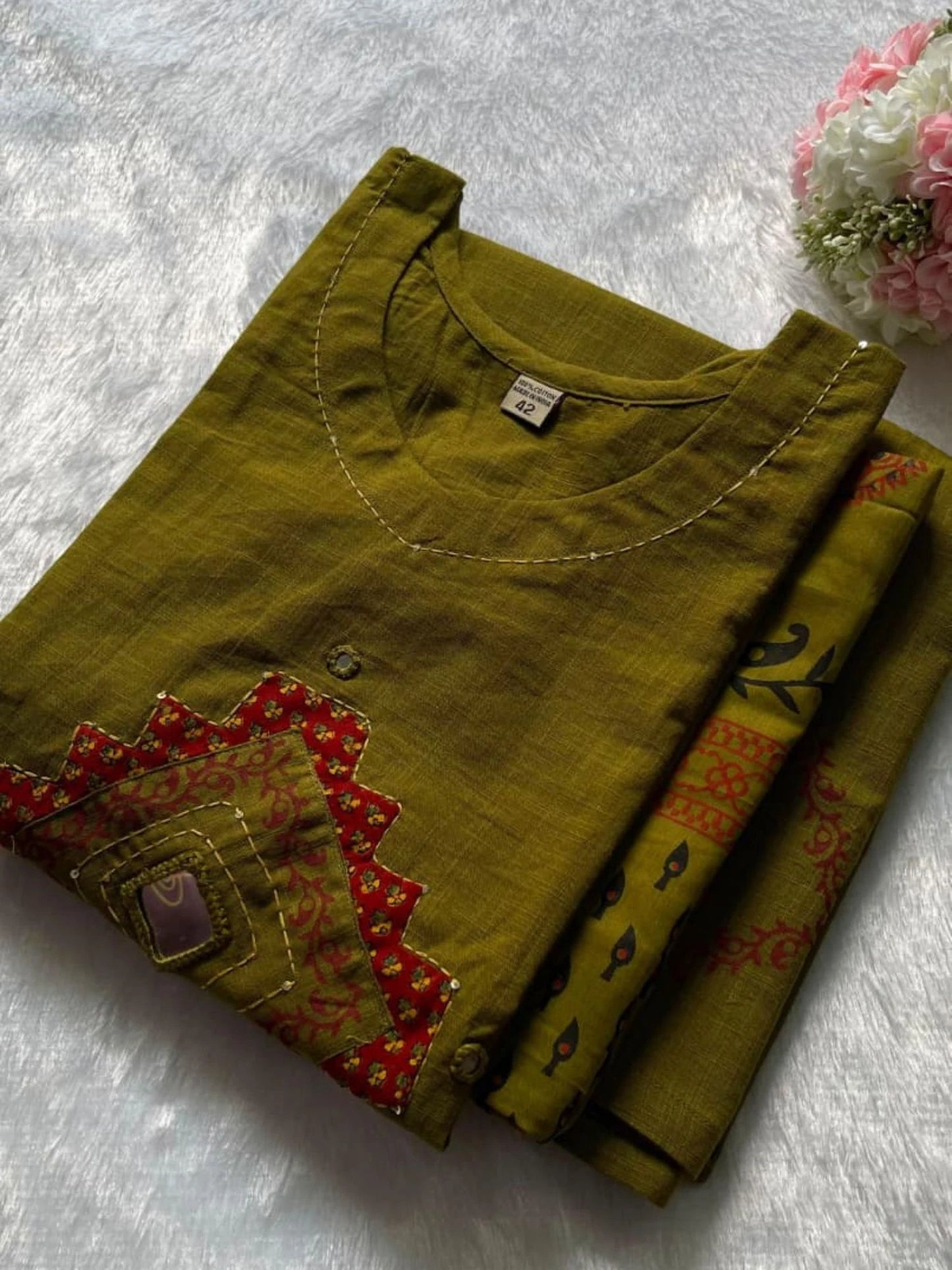 Premium Slub Cotton Suit