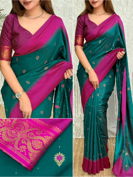 Viscose Silk Saree