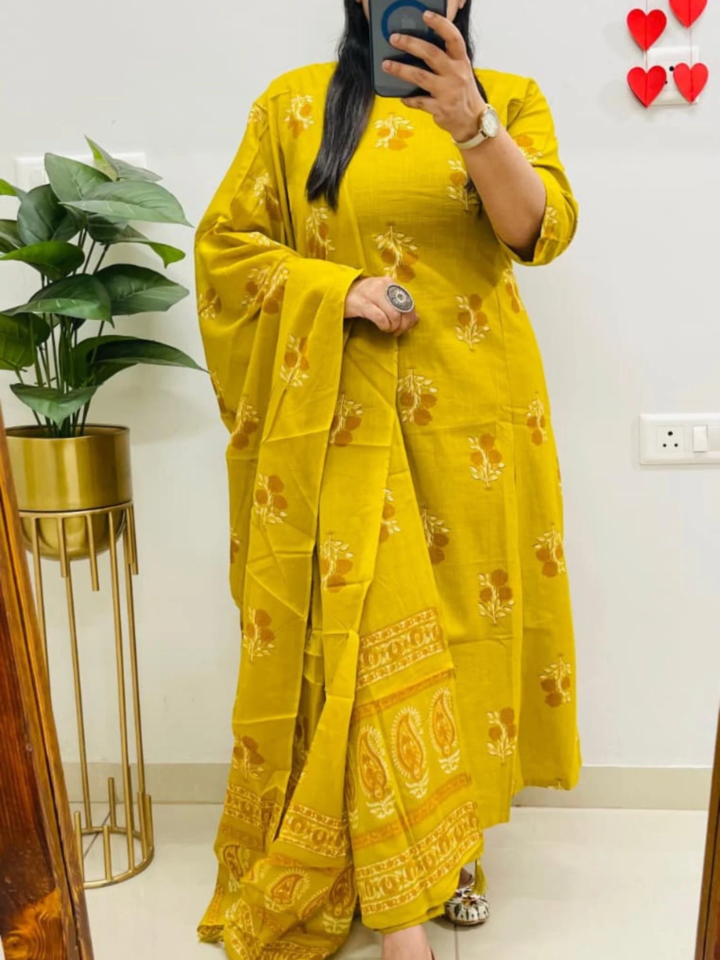 Designer Jaipuri Ajrakh Cotton Suit