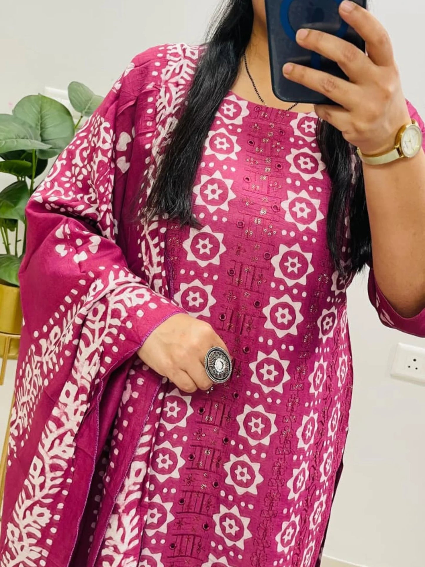 Batik Print suit