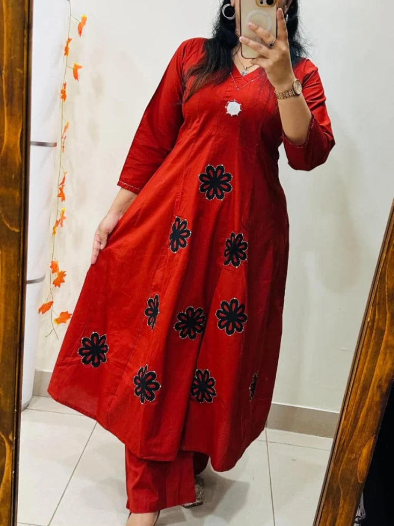 Designer Kurti Palazzo Set