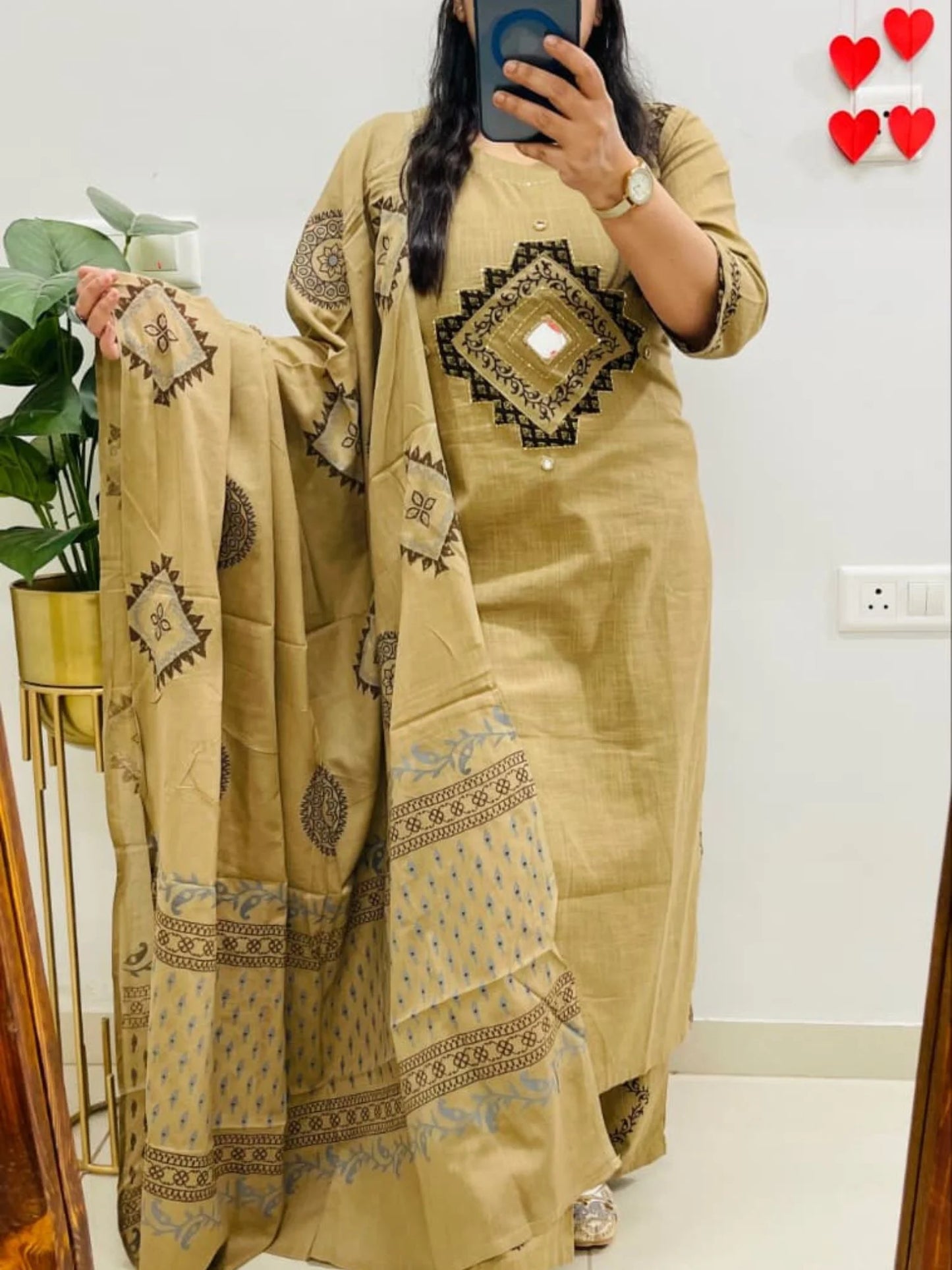 Premium Slub Cotton Suit
