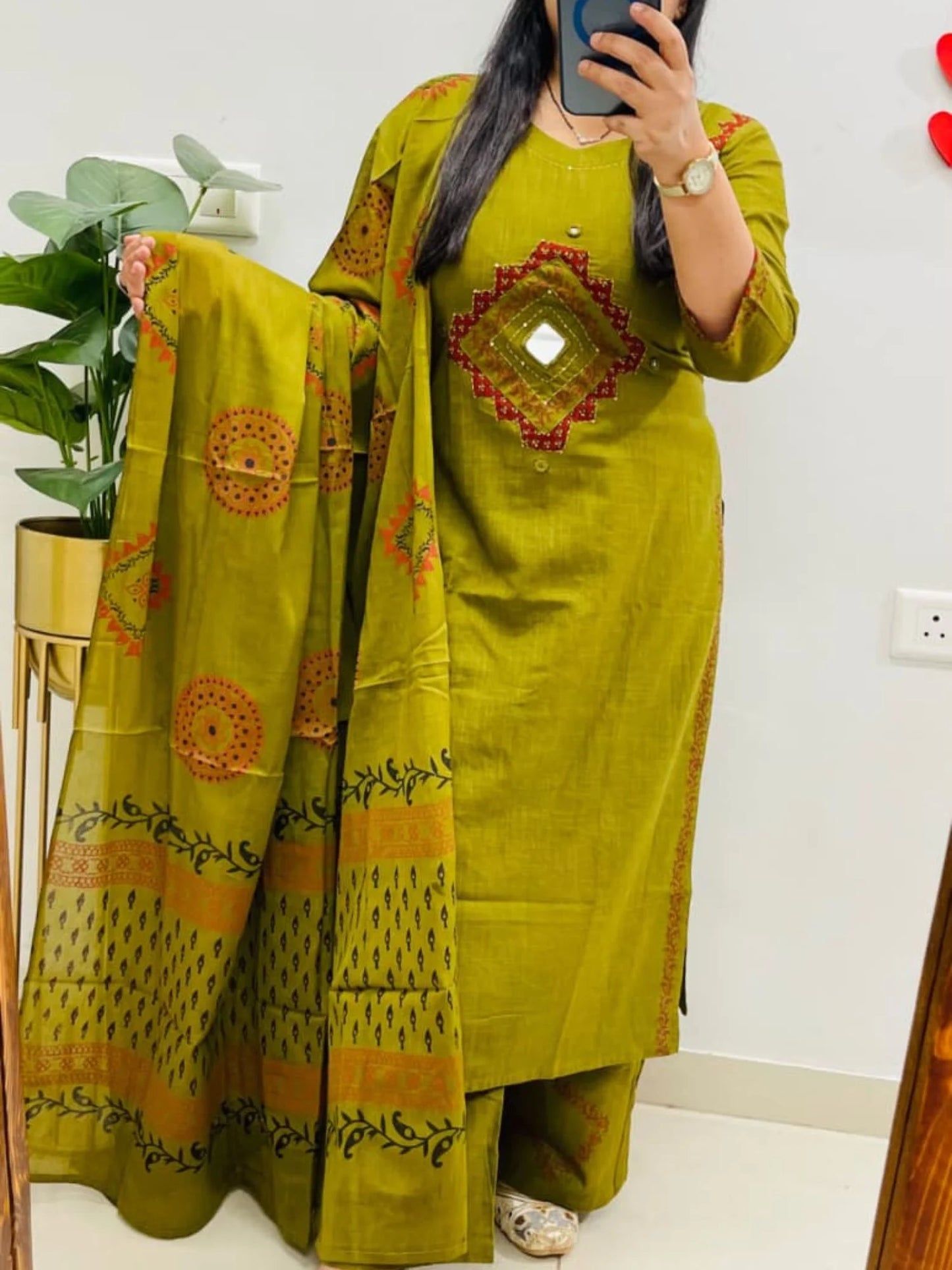 Premium Slub Cotton Suit