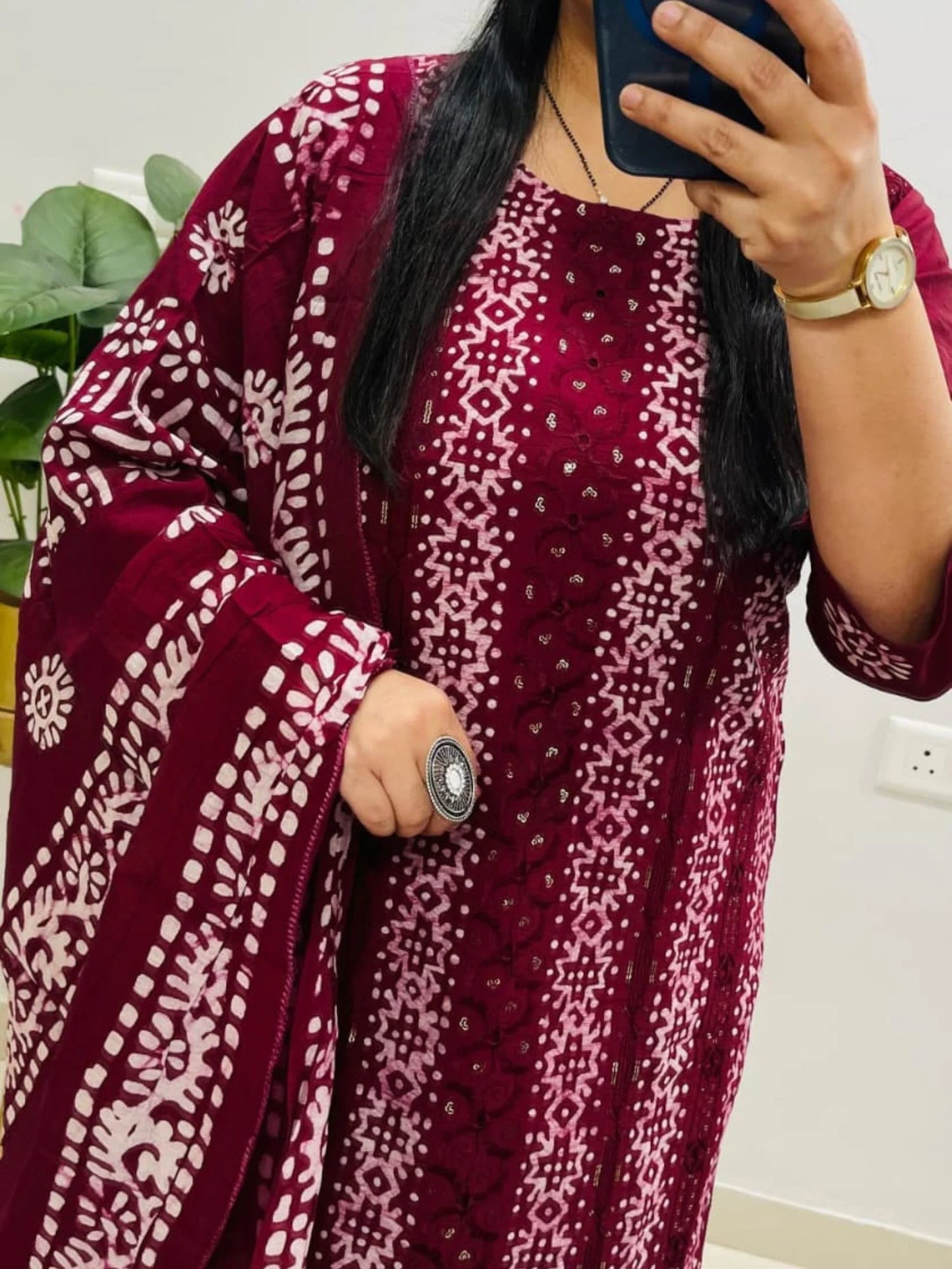 Batik Print suit
