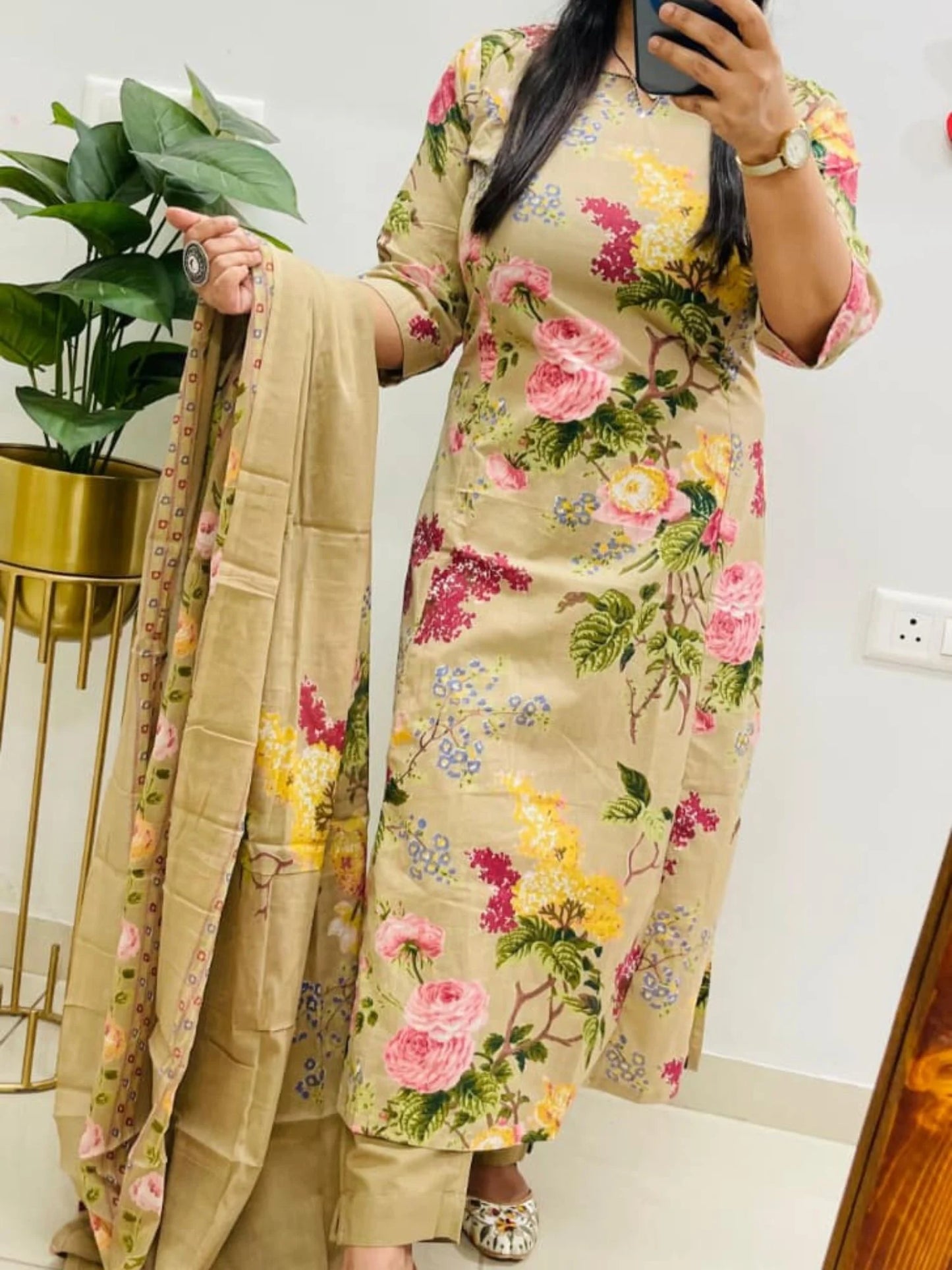 Floral Salwar Suit
