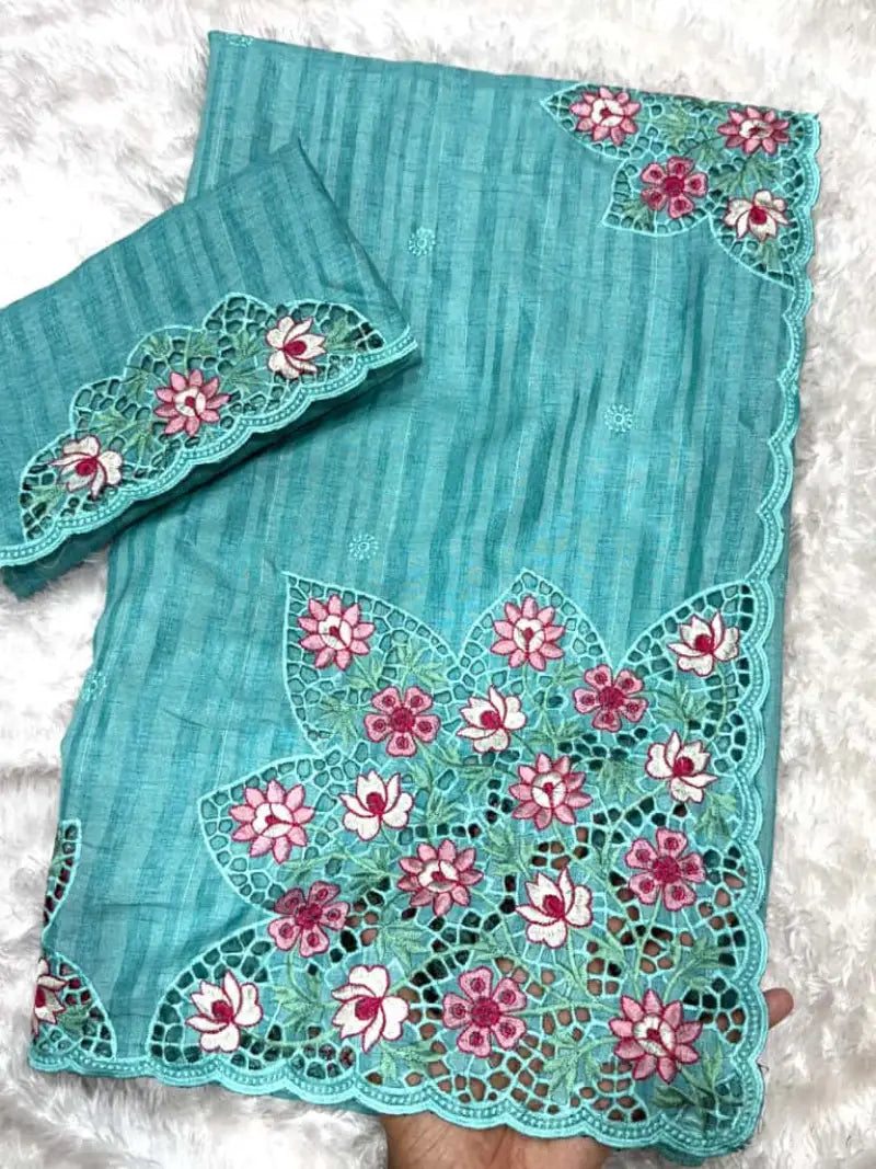 Tusser Cotton Saree