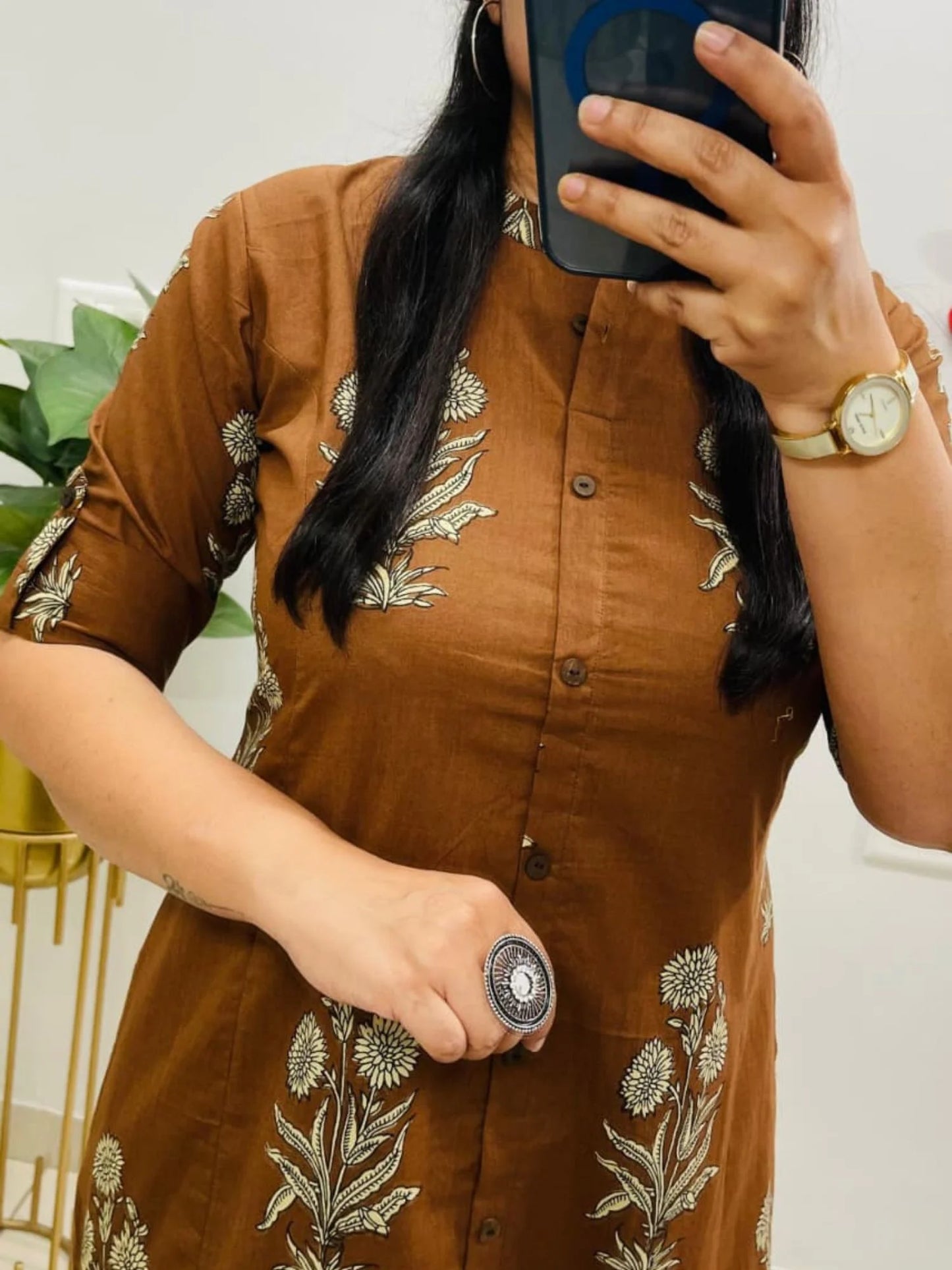 Jaipuri Floral Print Co-ord Set