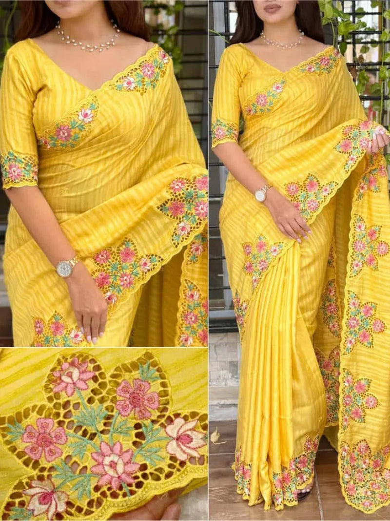 Tusser Cotton Saree