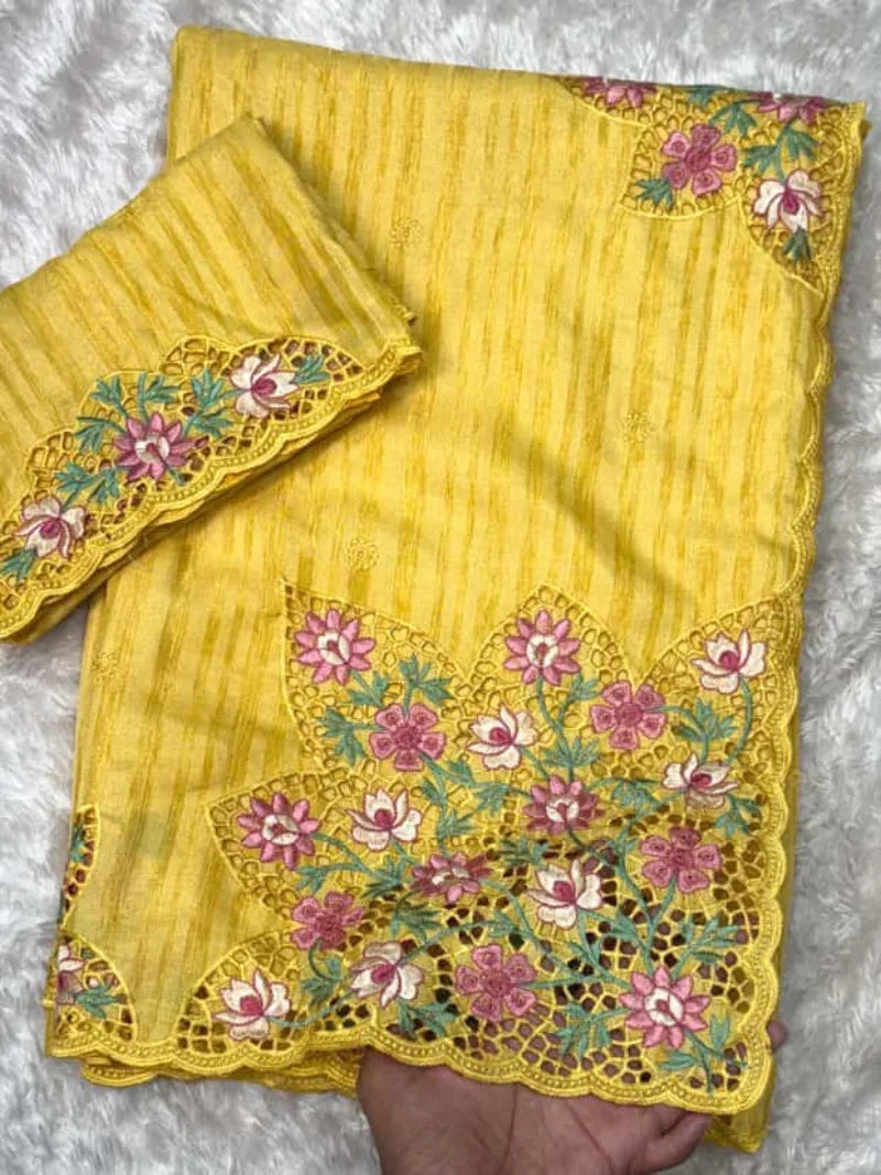 Tusser Cotton Saree